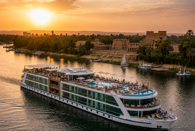 5 Days – 4 Nights Nile Cruise 5 Star From Cairo by Flight